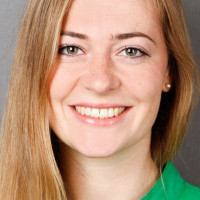 Student assistant Florence Gérard